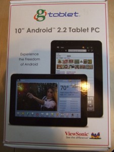 Viewsonic gTablet Box